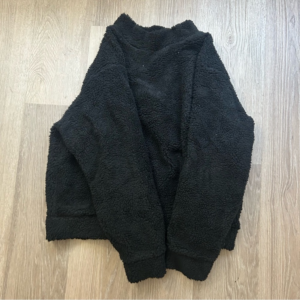 Parke Cozy Black Sherpa Jacket